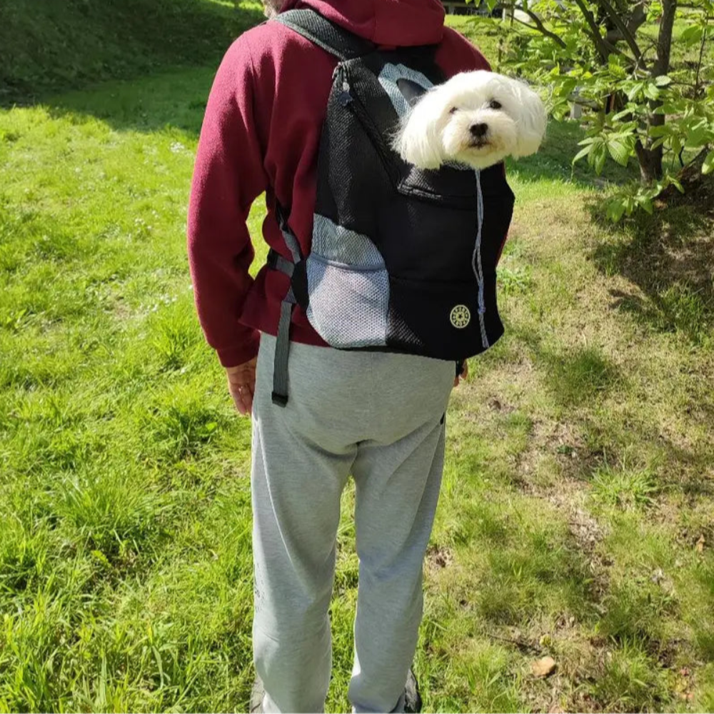 Sac à Dos de Transport pour Chien et Chat – Face Avant Respirante