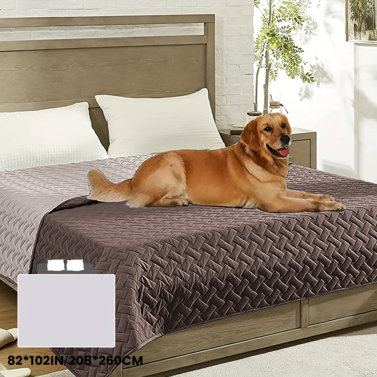 Couverture Imperméable Double Face pour Chiens et Chats