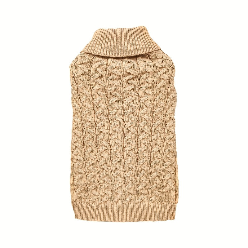 Pull Tricoté Élastique pour Chien Petit et Moyen