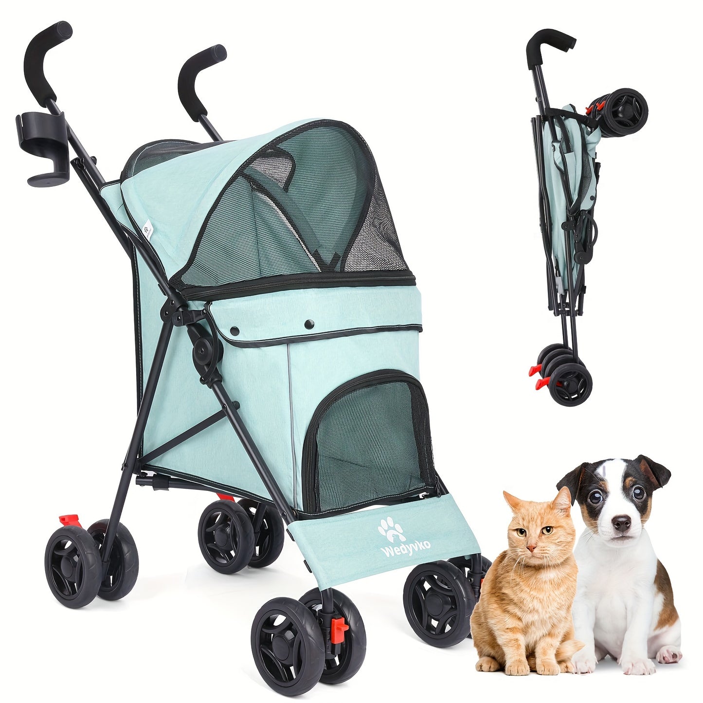Poussette Animaux Ultra Légère Pliable