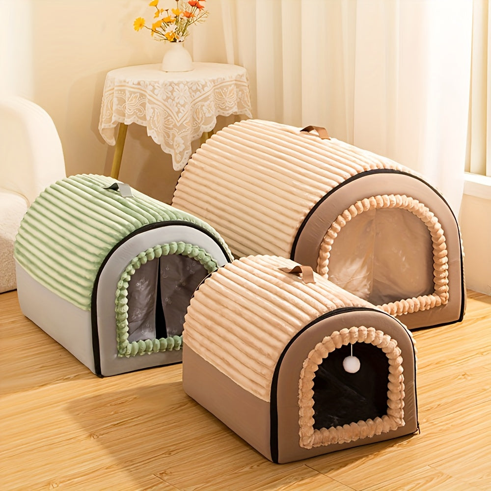 Maison style Lodge démontable pour Chien et Chat
