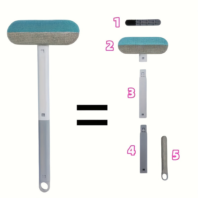 Brosse Anti-Poils Extensible pour Animaux – 2-en-1