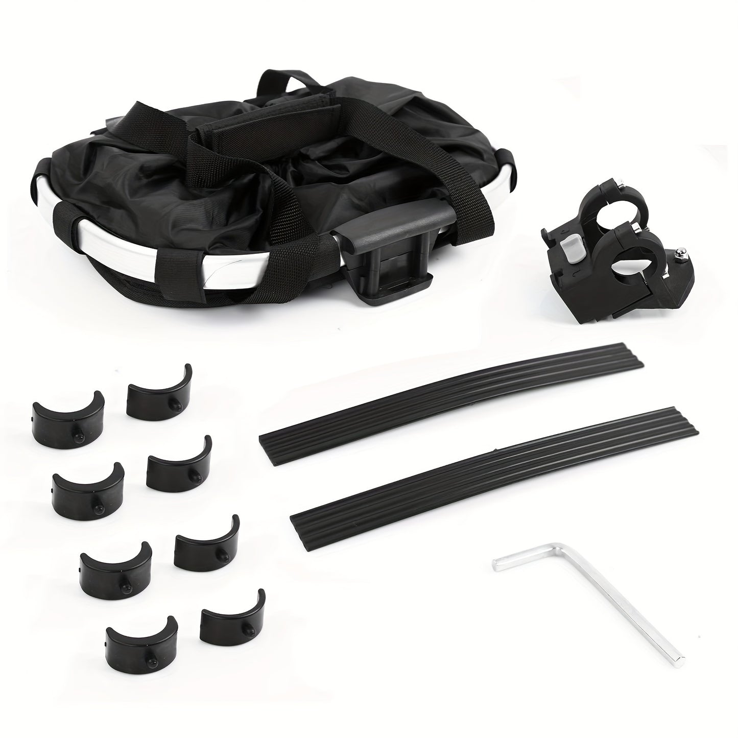 Panier vélo pliable avec support guidon pour Chien ou Chat