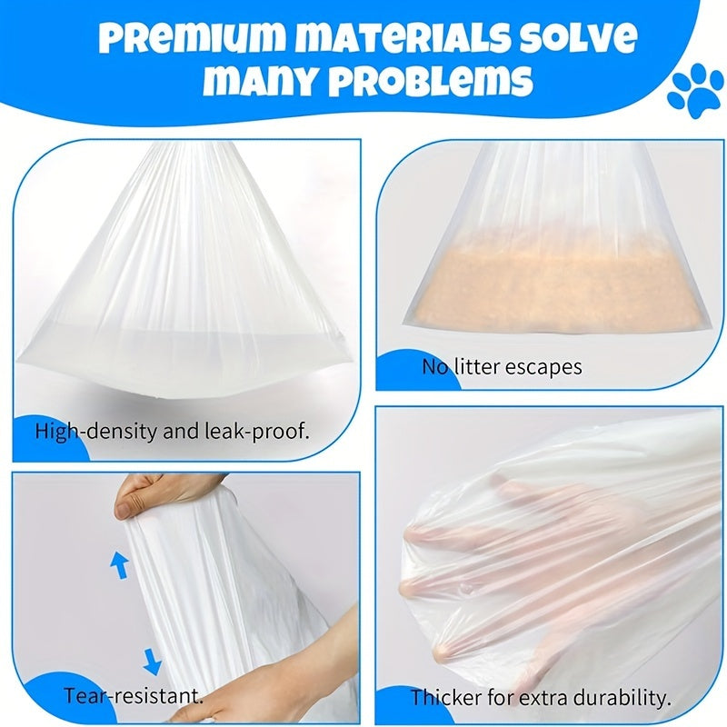 Sacs de Protection pour Bac à Litière – Lot de 100