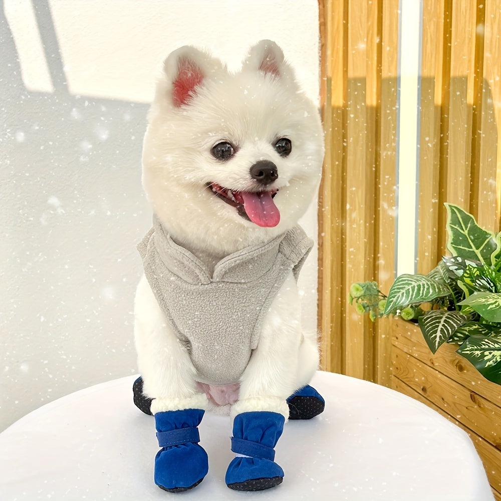 Bottines Chaudes Antidérapantes pour Chats ou Chiens