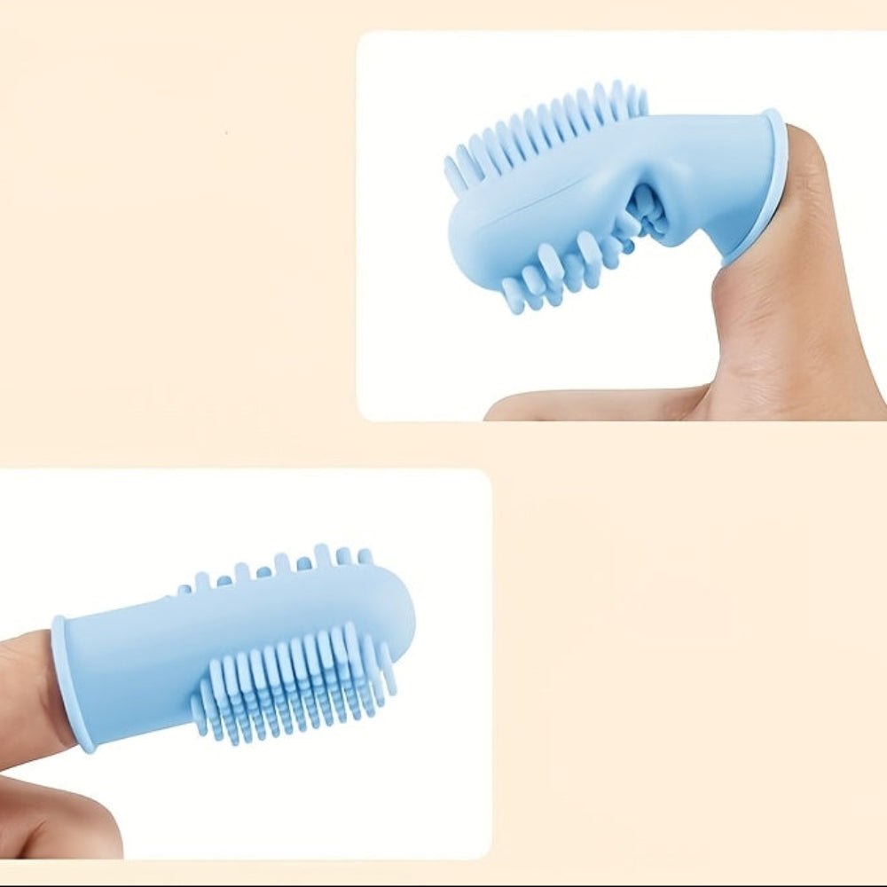 Kit Dentaire Silicone PetSmile avec Dentifrice Bioline