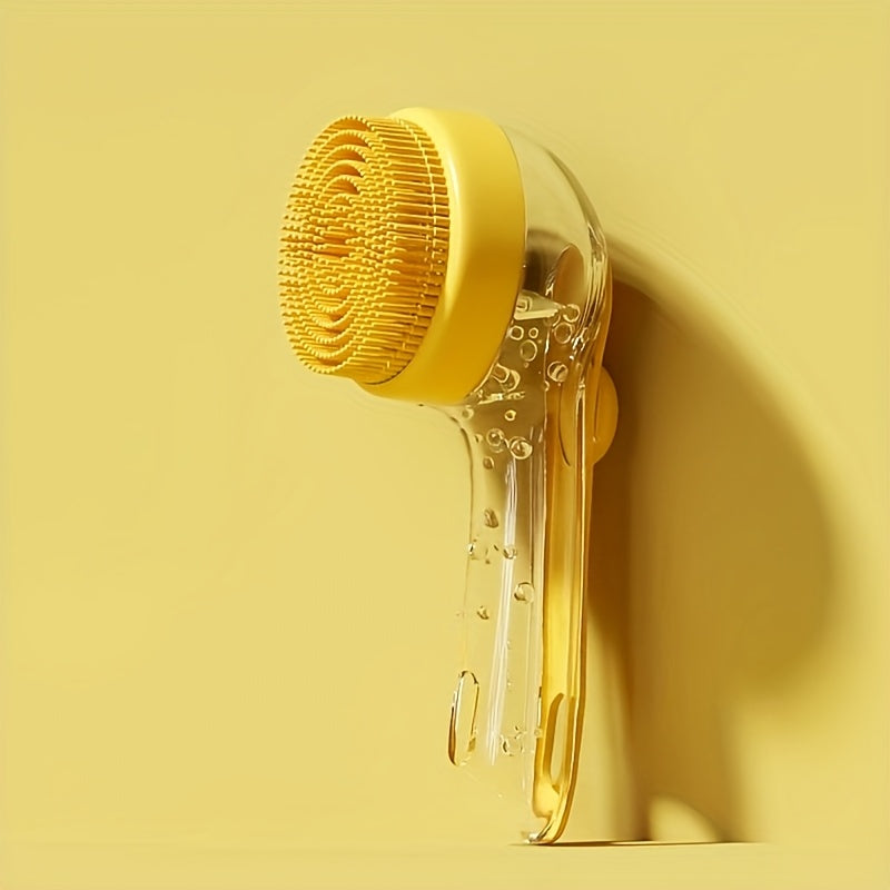 Brosse de Bain Ergonomique avec Long Manche pour Chiens et Chats
