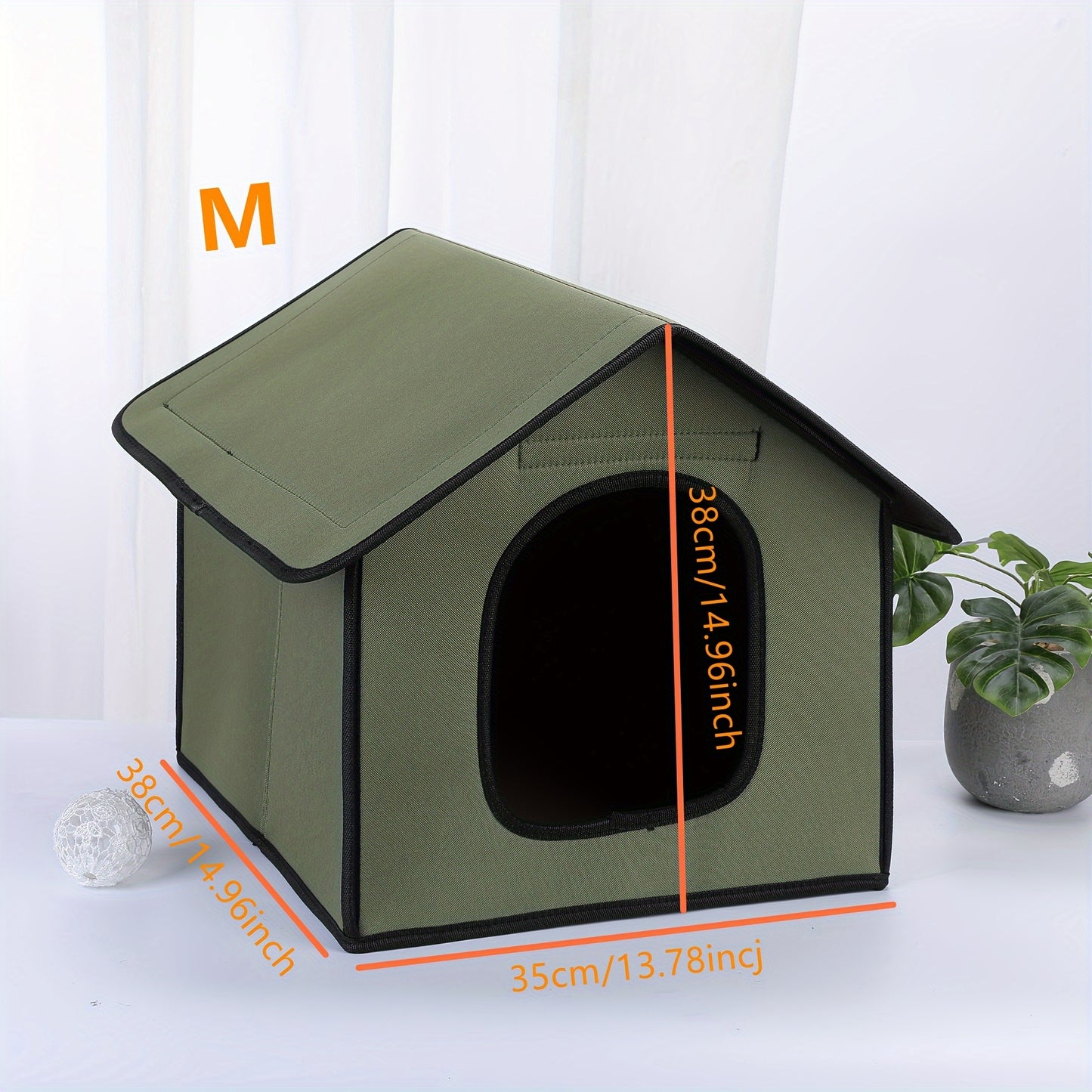 Petite Maison Imperméable pour Chats et petits Chiens