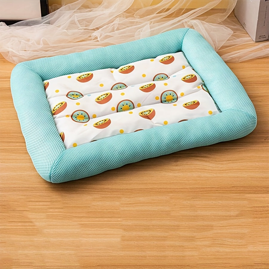 Panier Rafraîchissant Été – Nid Respirant en Maille pour Chien et Chat