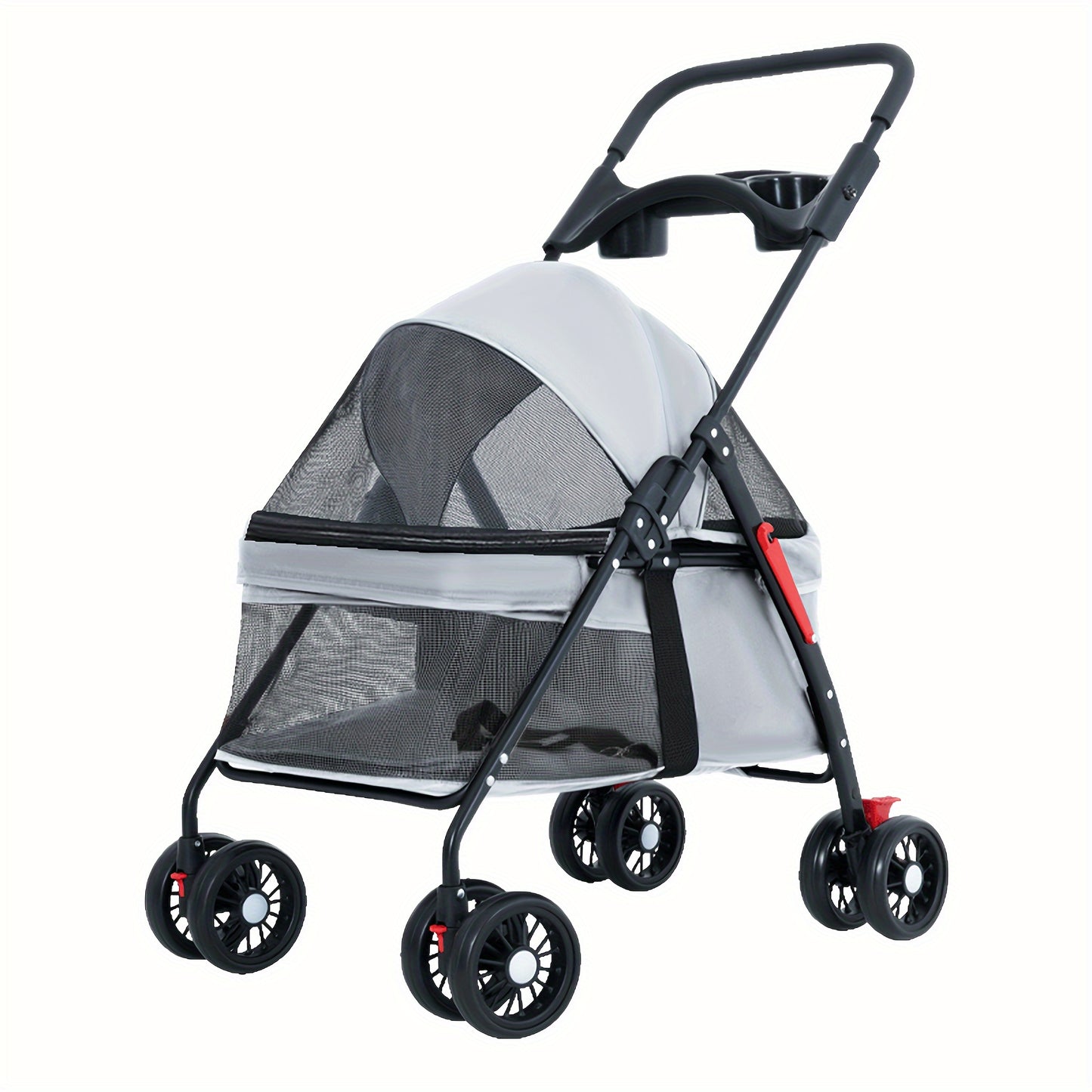 Poussette pour Animaux Pliable et Légère