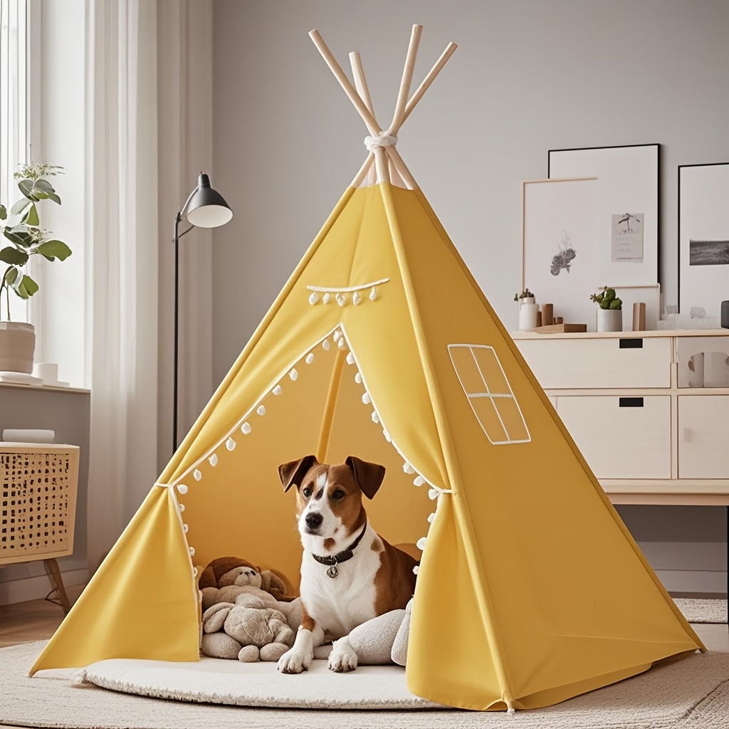 Tipi Minimaliste Grand Format pour Chiens