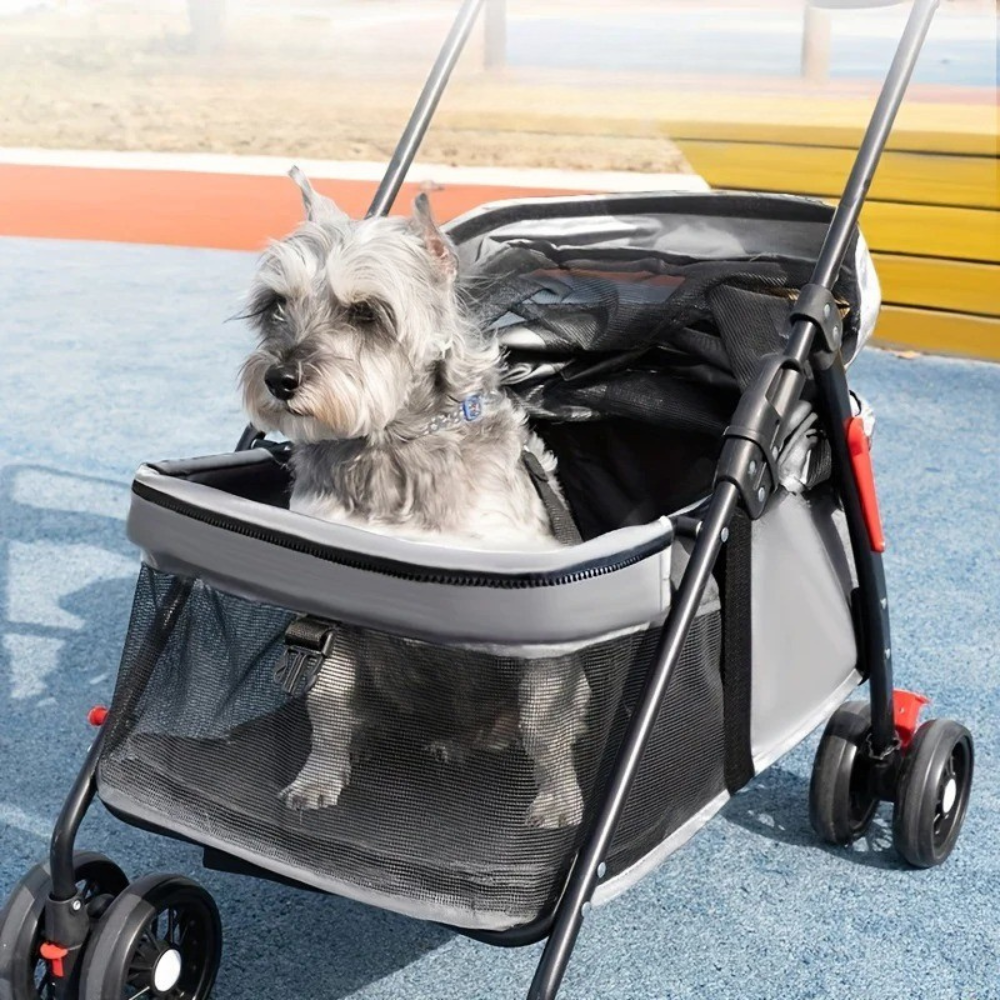 Poussette pour Animaux Pliable et Légère