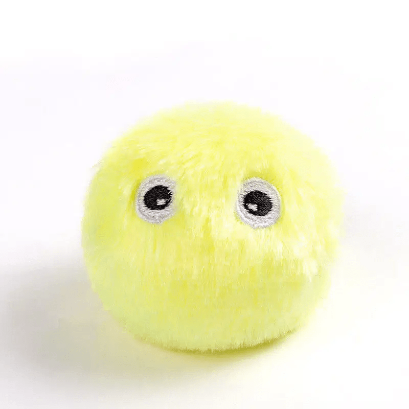 Balle en Peluche Interactive avec Sons d’Animaux Réalistes pour Chat