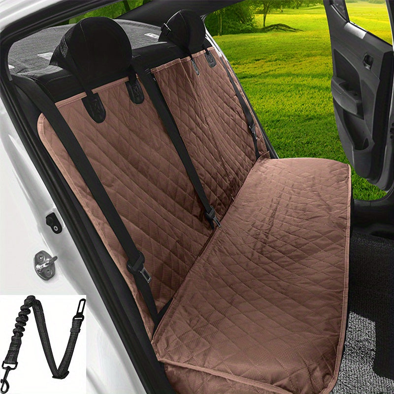 Housse de Siège Voiture Antidérapante et Imperméable pour Chien