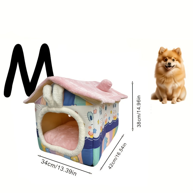 Maison Douillette Lapin pour Chiens et Chats