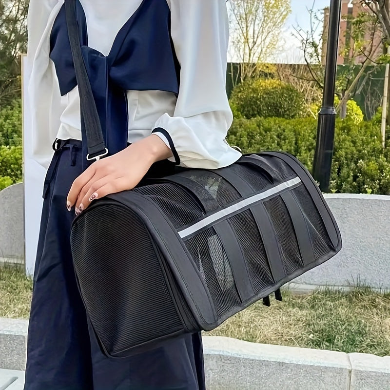 Sac de Transport Respirant en Nylon pour Animaux