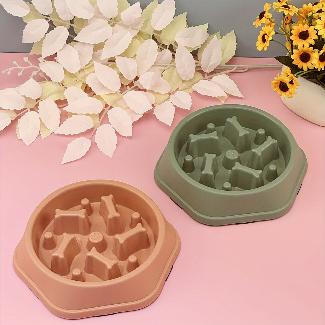 Gamelle anti-glouton ludique pour chien et chat