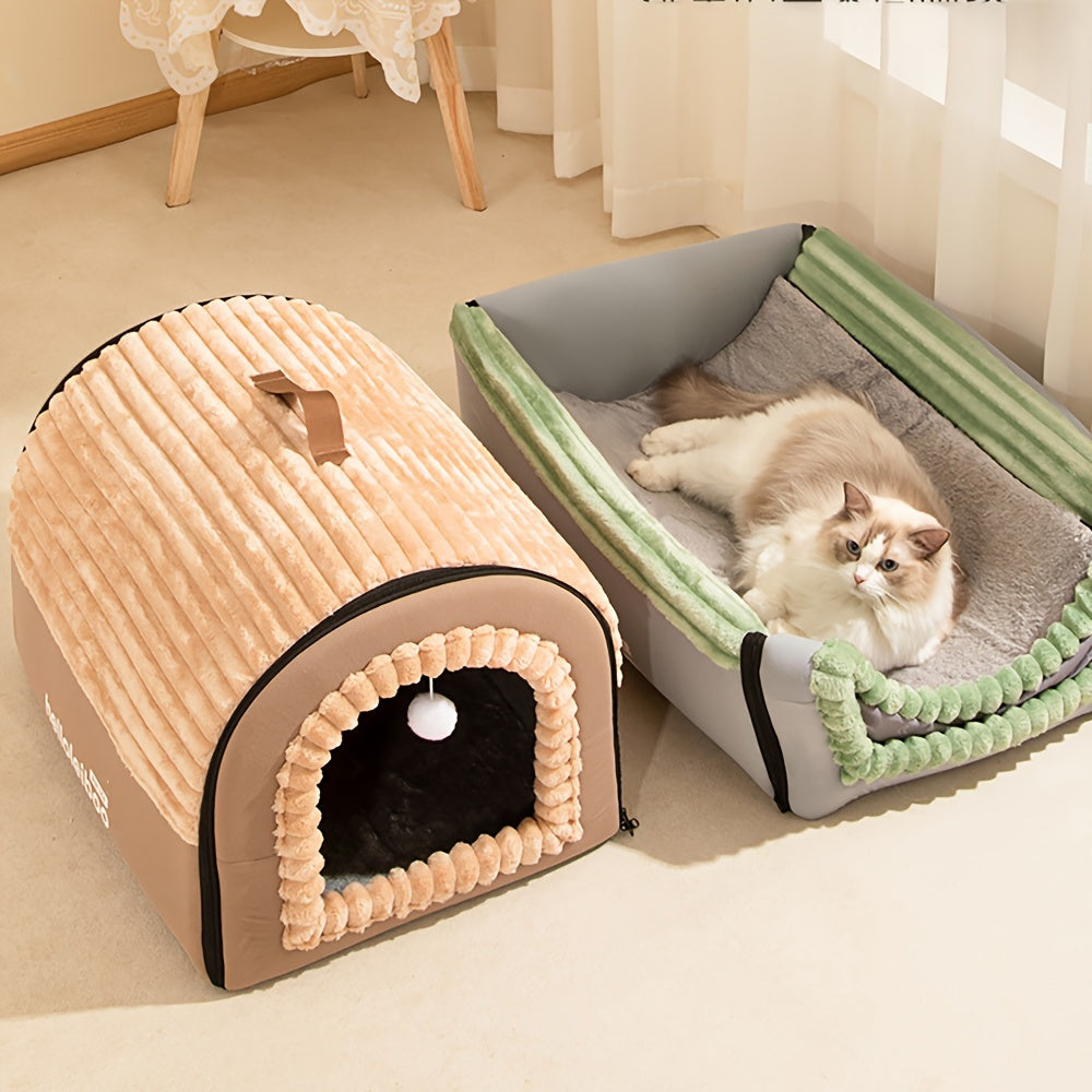 Maison style Lodge démontable pour Chien et Chat