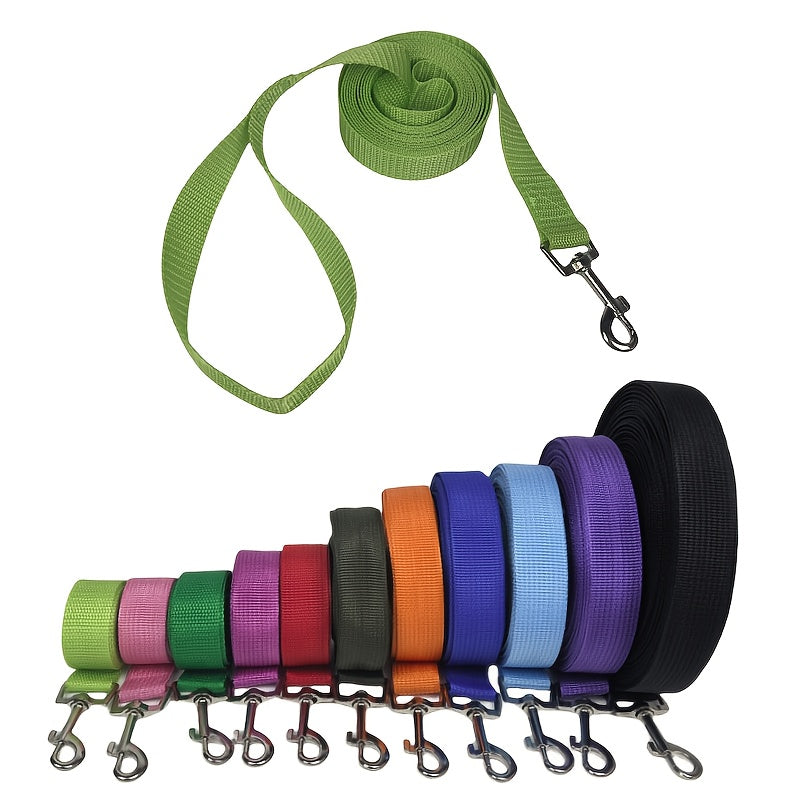 Longe Plate Multicolore – 5M et 10M pour Chien