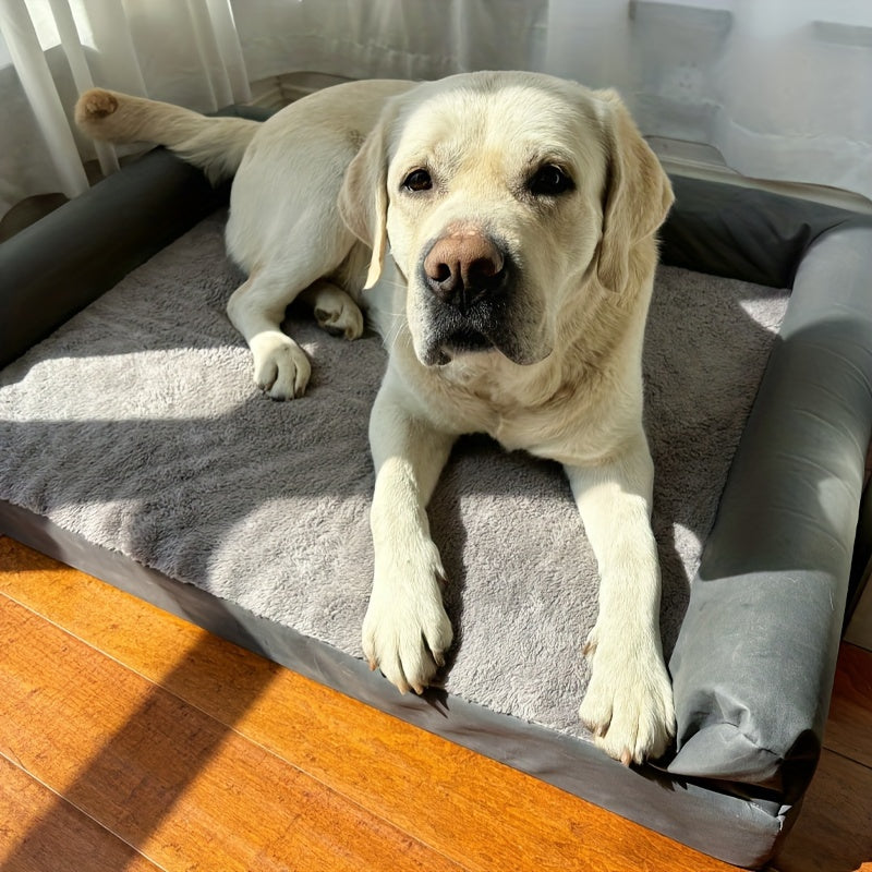 Canapé Orthopédique avec Mousse Massage 25D pour Chien et Chat