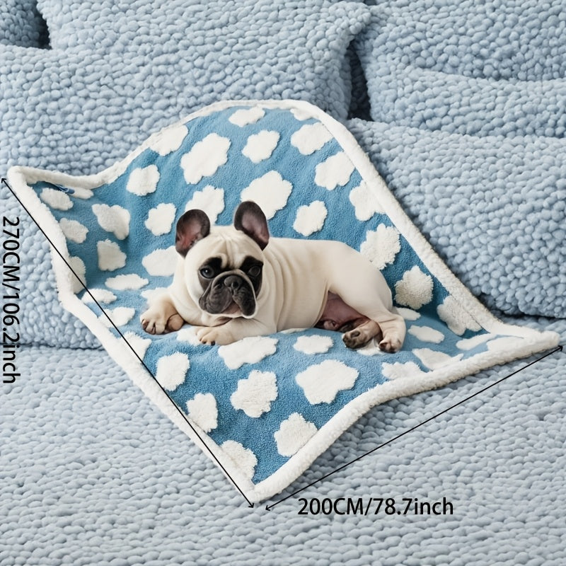 Couverture Moelleuse à Motif pour Chiens