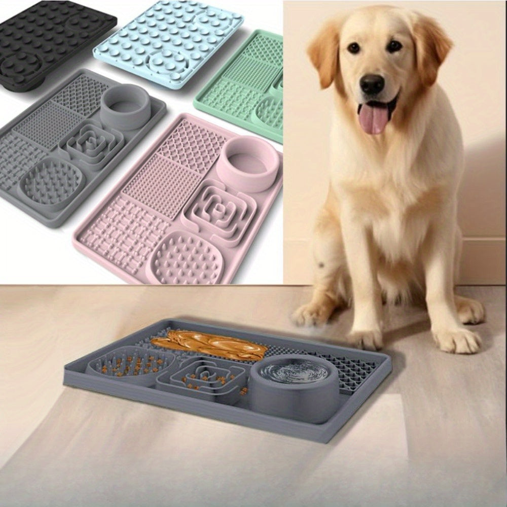 Tapis de Léchage Multifonction 6-en-1 pour Chiens