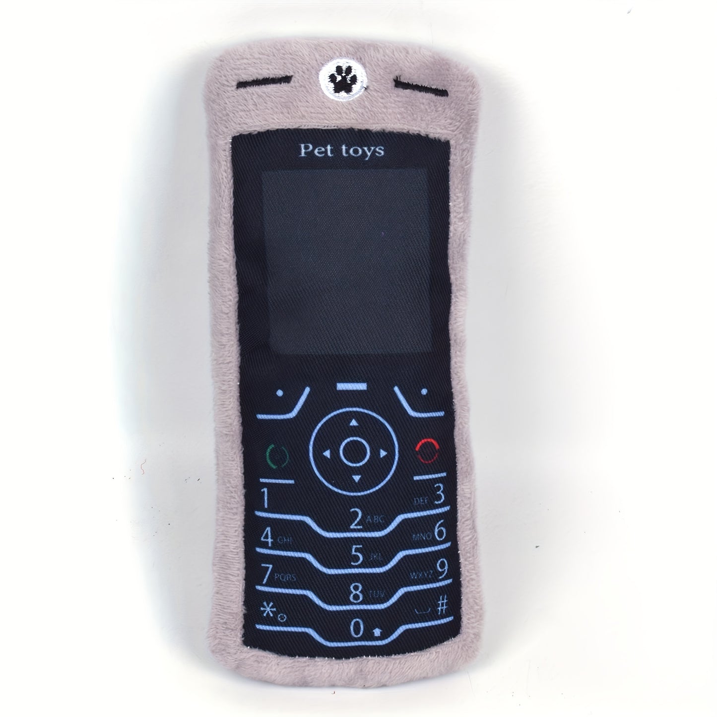 Jouet Téléphone Rétro en Peluche pour Chiens