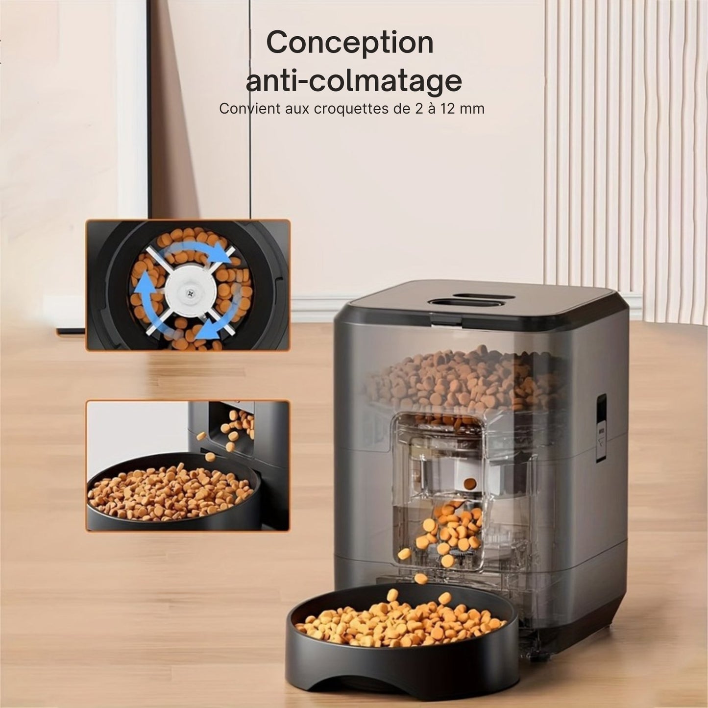 Distributeur 2L automatique programmable pour Chien et Chat