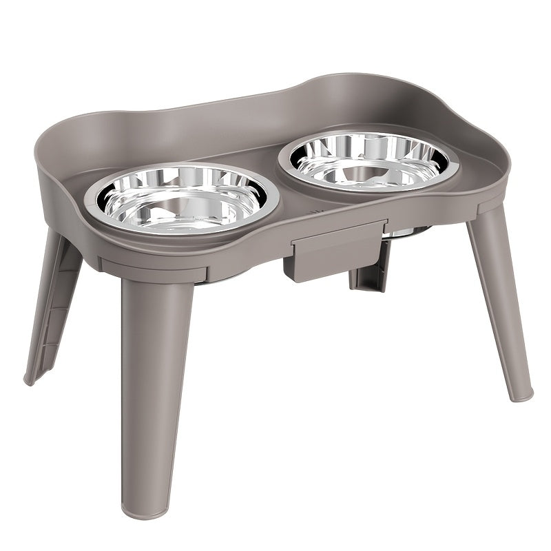 Gamelle surélevée double pour chien et chat