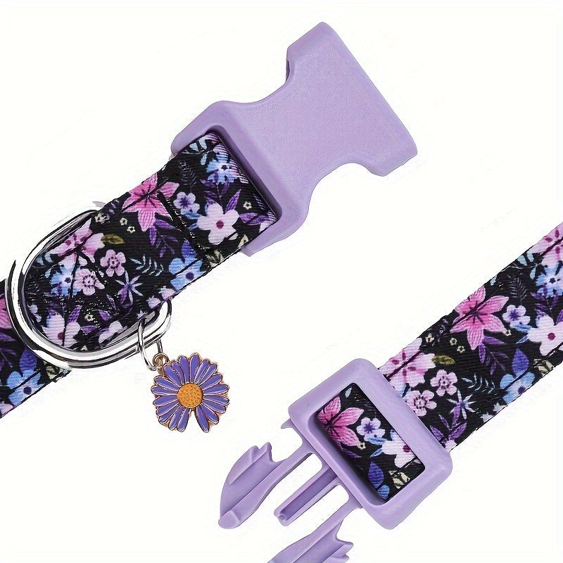 Collier Fleuri pour Chien avec Pendentif