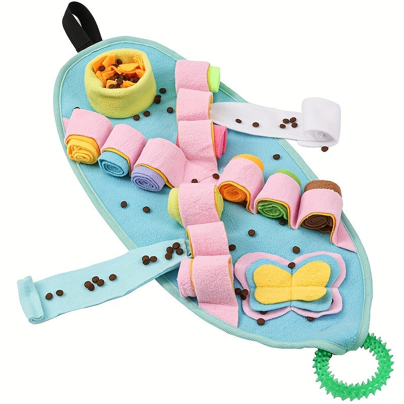 Tapis de Fouille Multifonction à Mâcher Pliable pour Chien