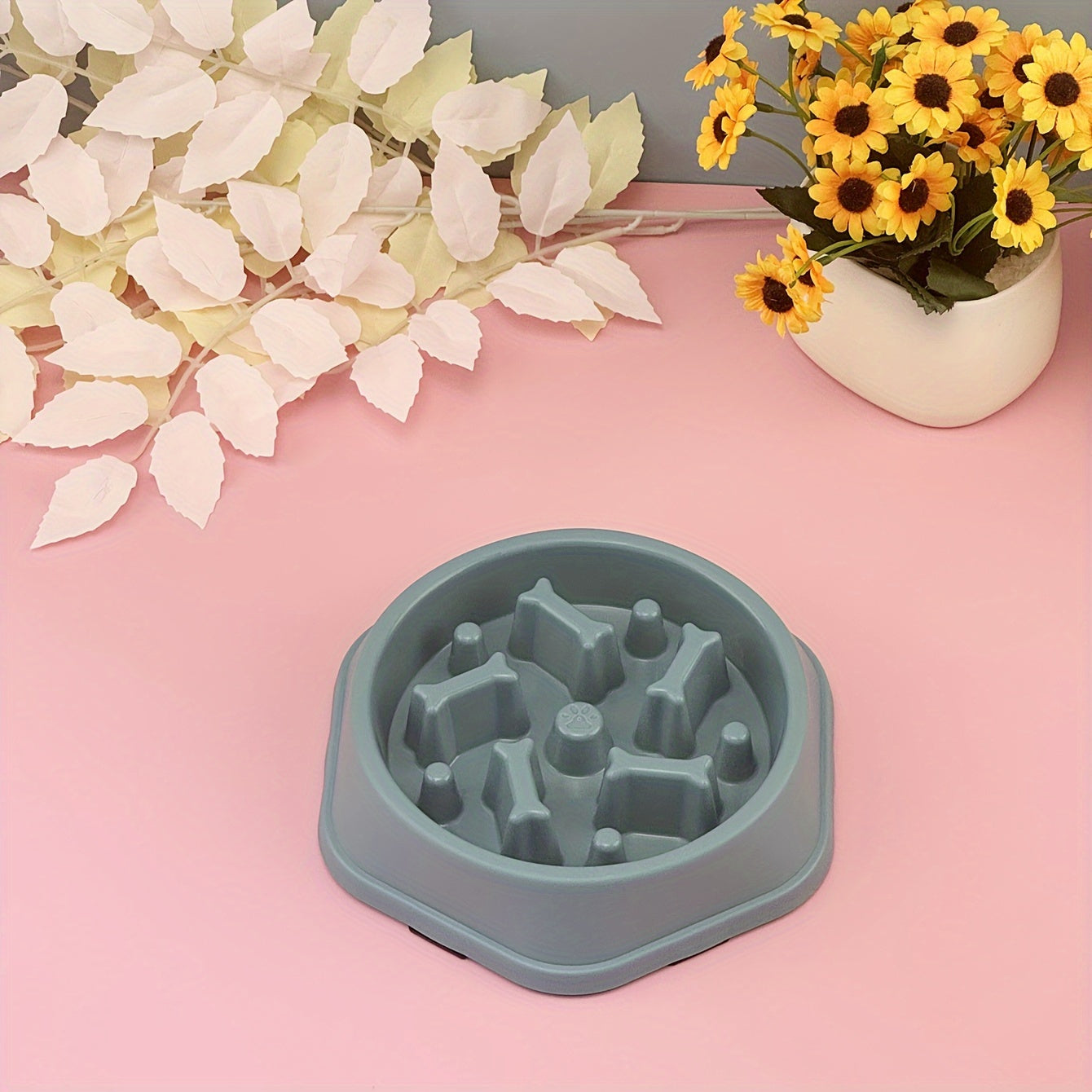 Gamelle anti-glouton ludique pour chien et chat