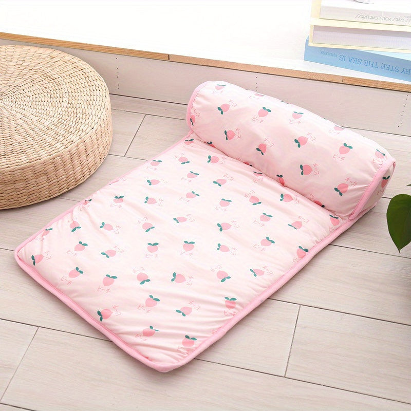Tapis Rafraîchissant avec Oreiller pour Chien