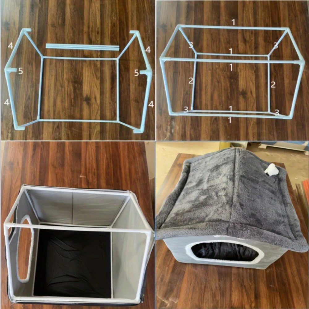 Maison pliable tout confort pour chien ou chat