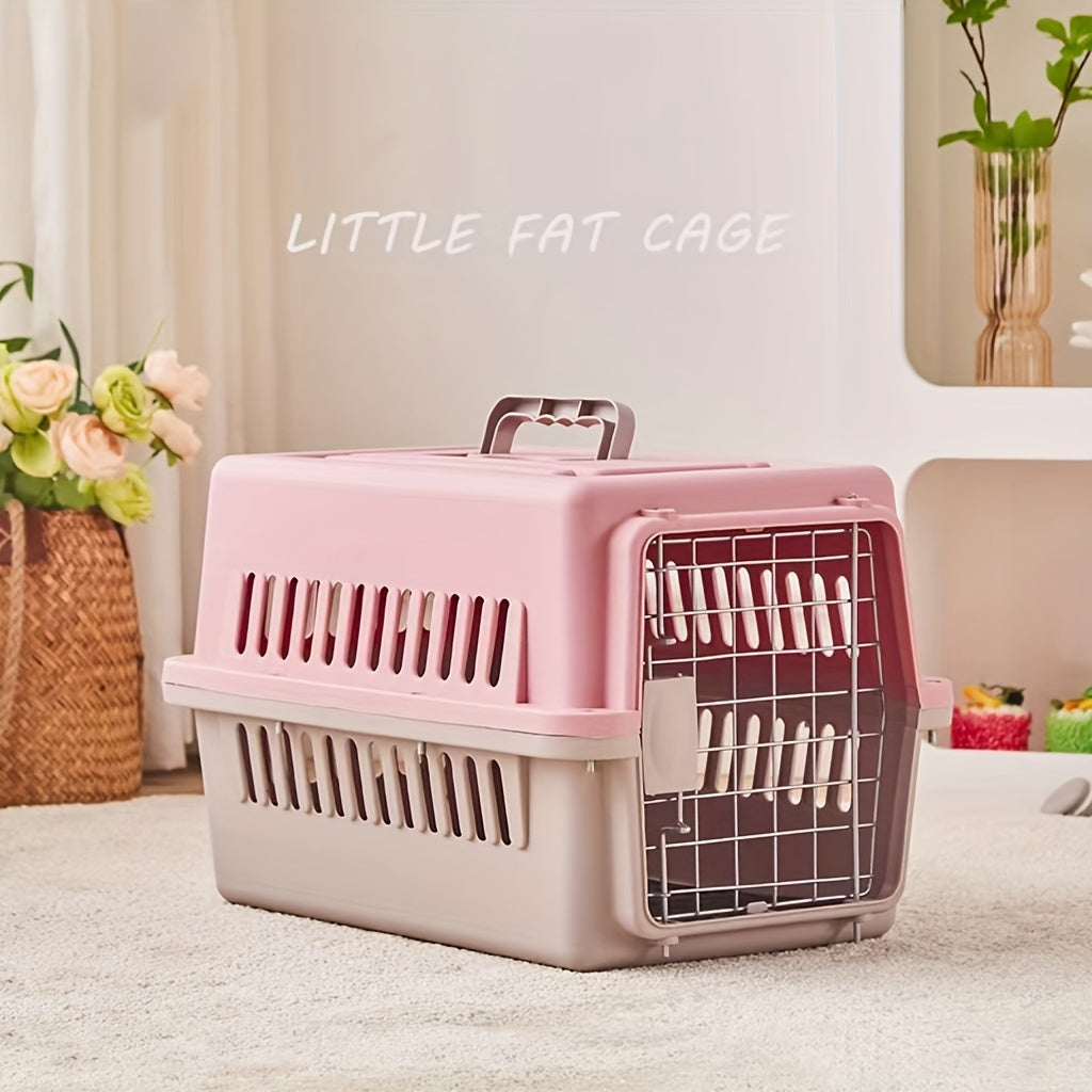 Caisse de transport pour chat en PE renforcé