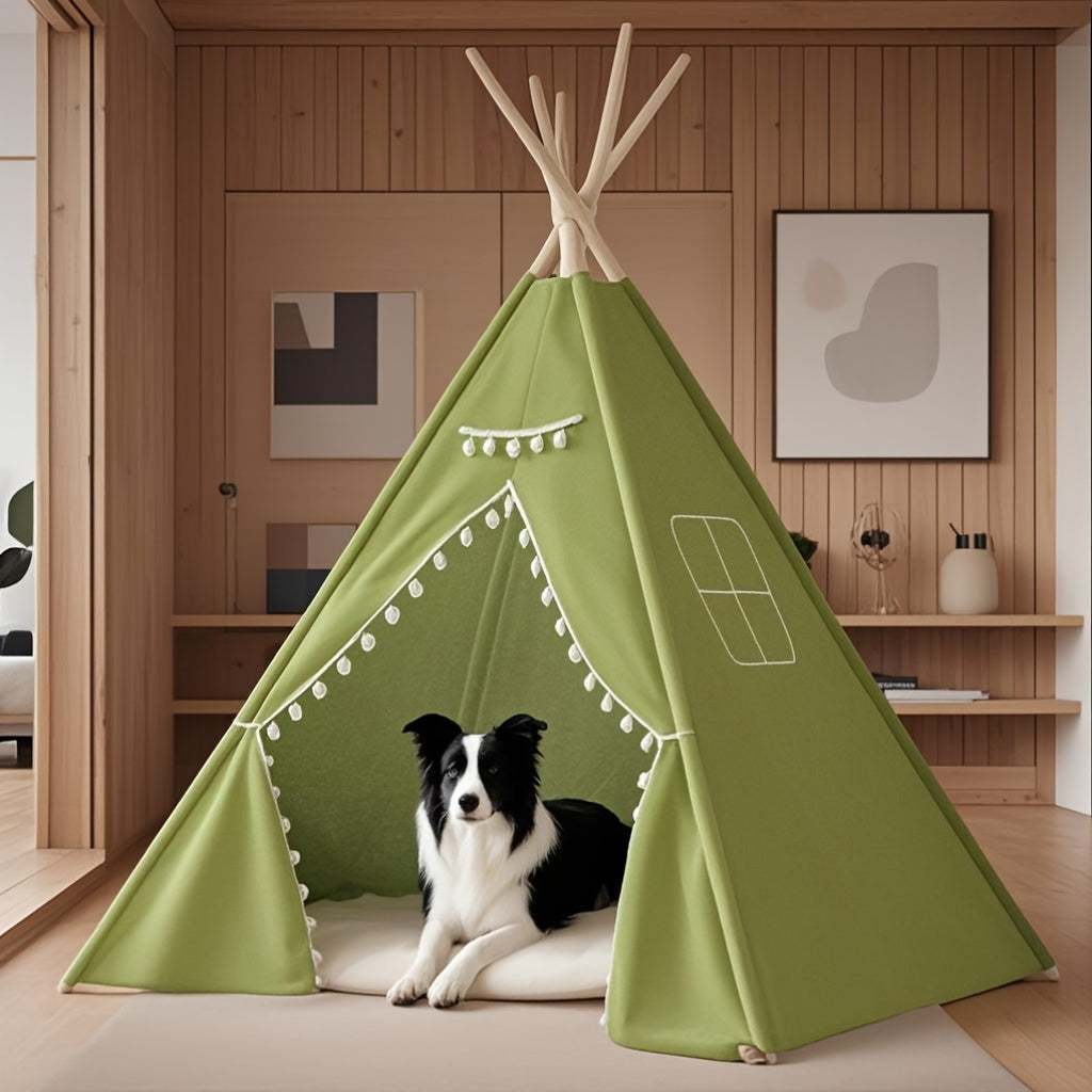 Tipi Minimaliste Grand Format pour Chiens