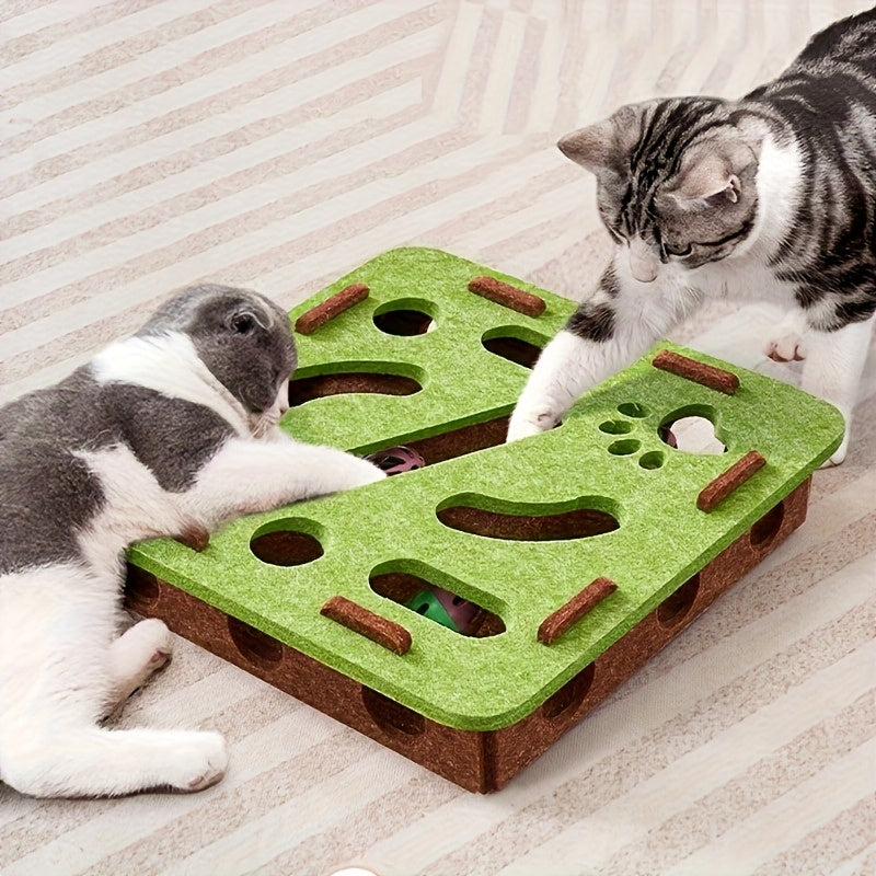 Boîte de Jeu Interactive pour Chat avec Balles