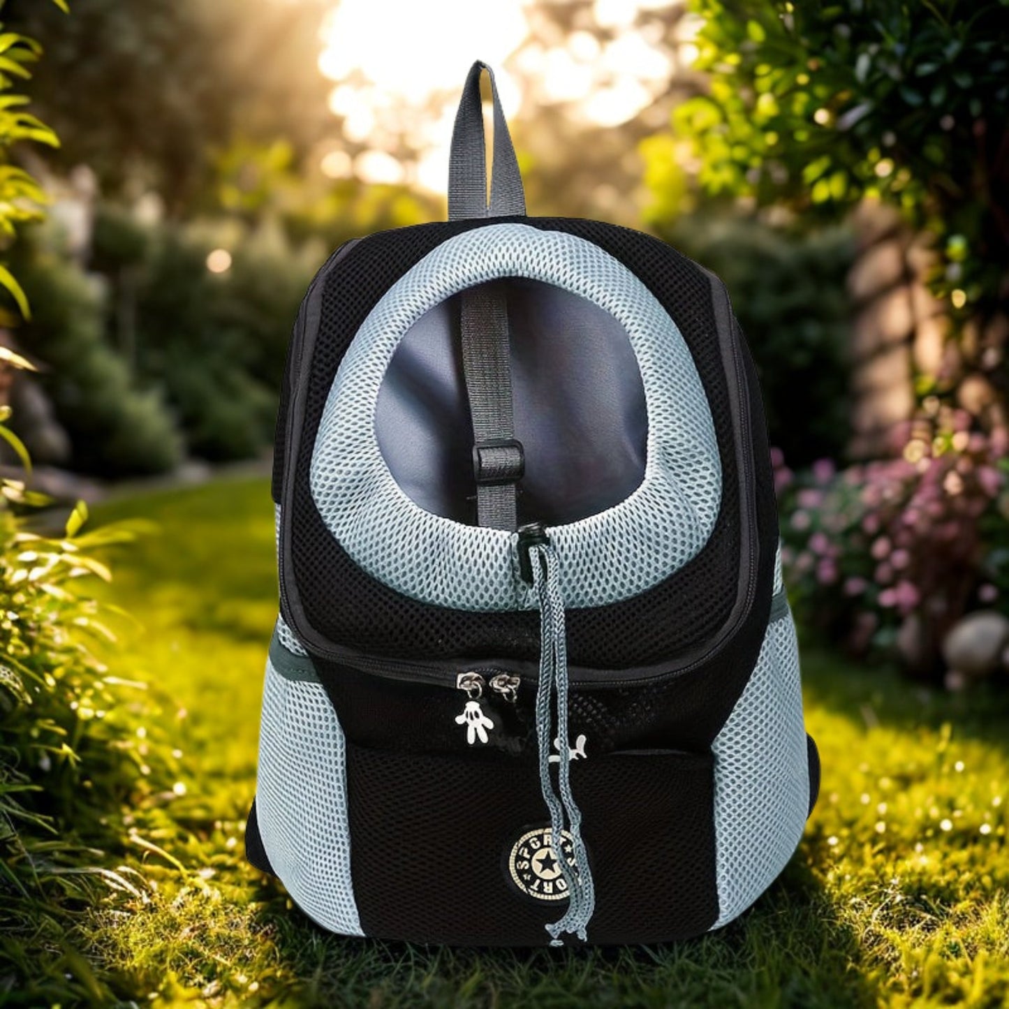 Sac à Dos de Transport pour Chien et Chat – Face Avant Respirante