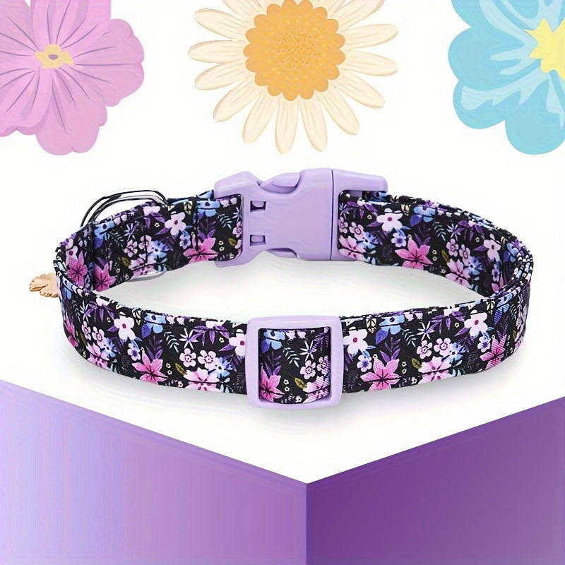 Collier Fleuri pour Chien avec Pendentif