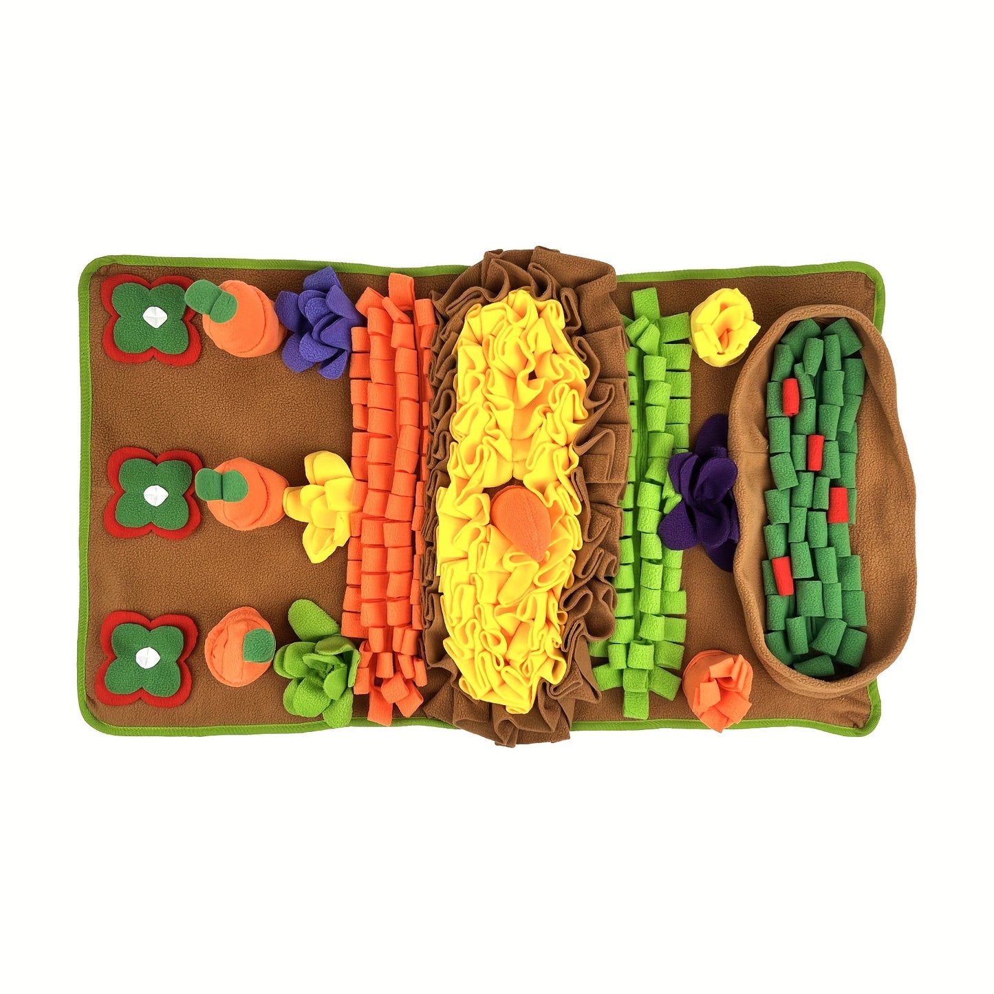 Tapis de Fouille Potager Sonore – Jouet Olfactif Lavable pour Chien
