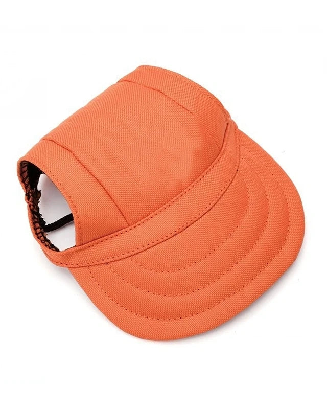Casquette d'Été pour Petit Chien – Motifs Variés avec Trous pour Oreilles