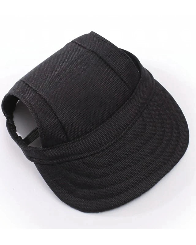 Casquette d'Été pour Petit Chien – Motifs Variés avec Trous pour Oreilles