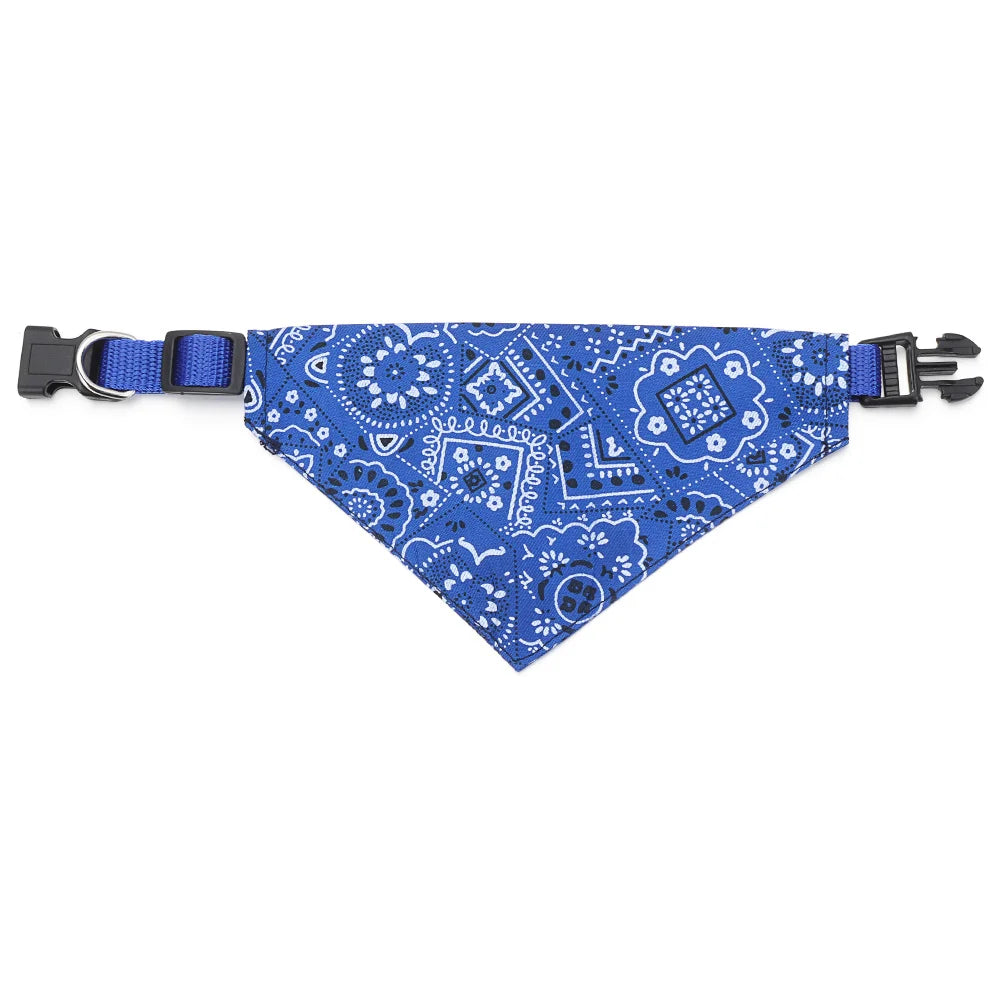 Bandana Triangulaire Réglable pour Chiens et Chats – Style Bandana Coloré