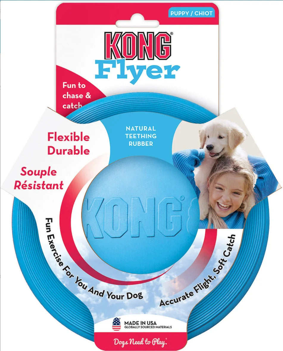 Disque Volant Souple KONG pour Chiens