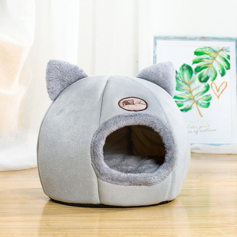 Tente Douillette pour Chat et Petit Chien – Hiver & Confort Total