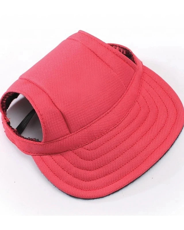 Casquette d'Été pour Petit Chien – Motifs Variés avec Trous pour Oreilles