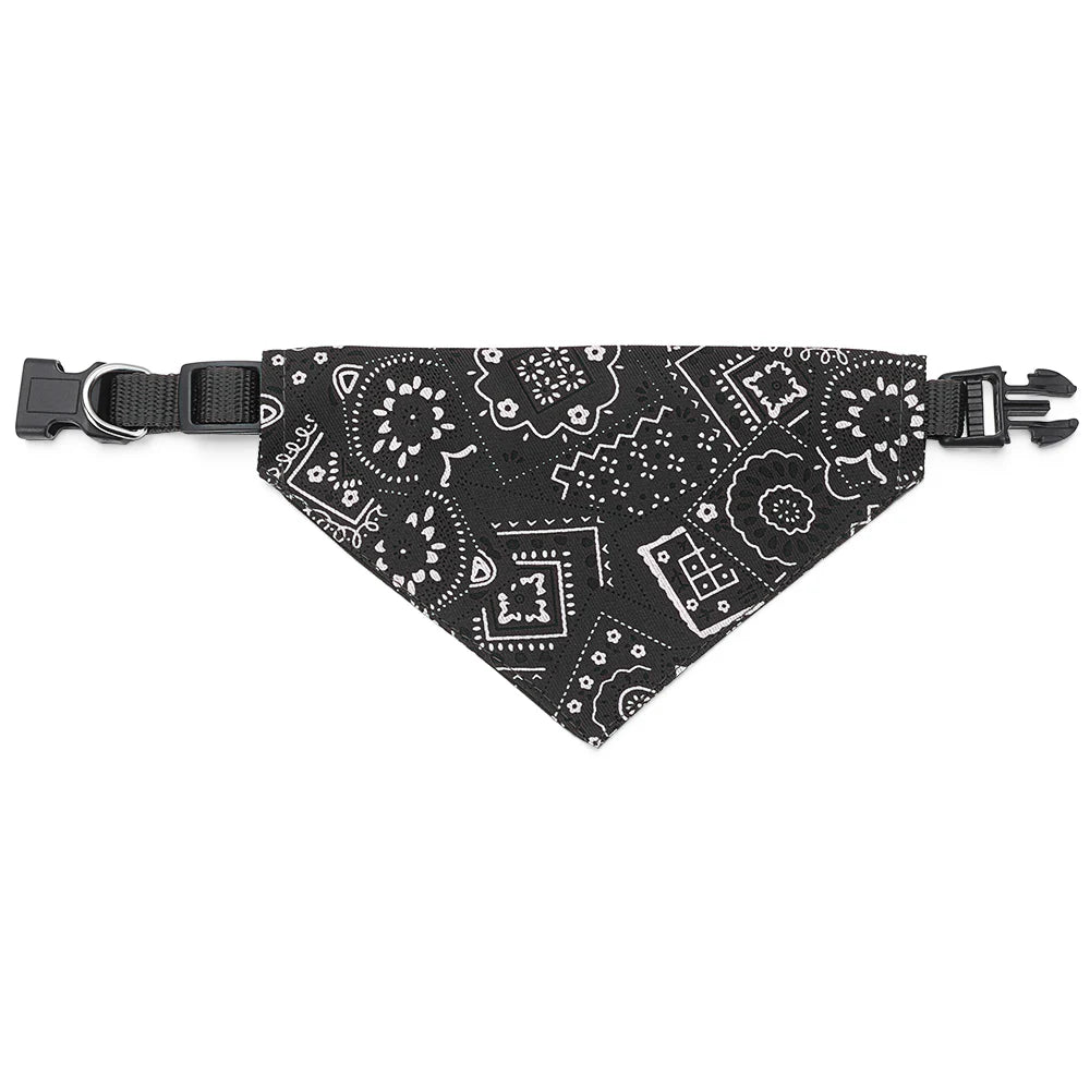 Bandana Triangulaire Réglable pour Chiens et Chats – Style Bandana Coloré