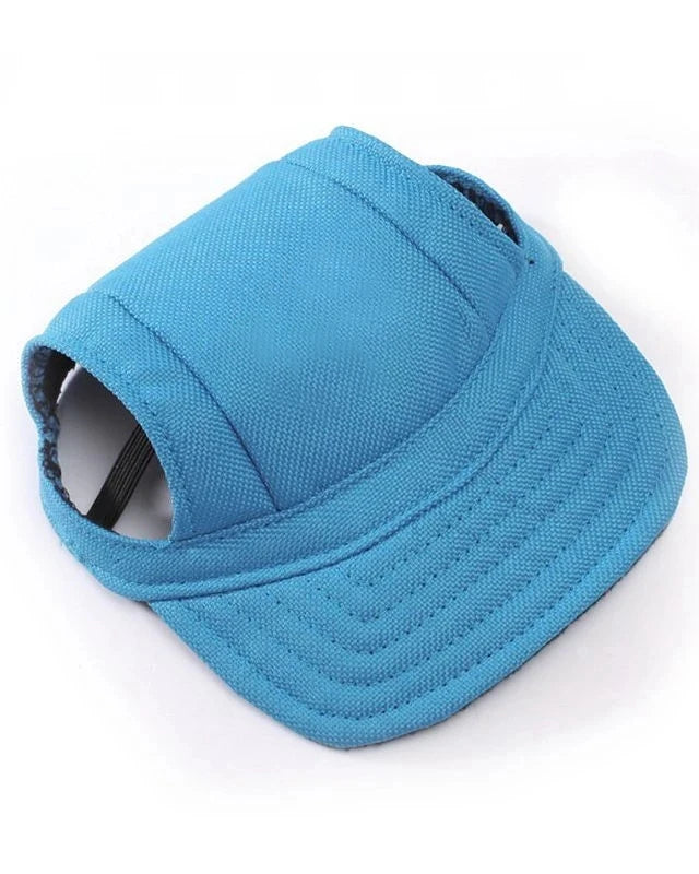Casquette d'Été pour Petit Chien – Motifs Variés avec Trous pour Oreilles