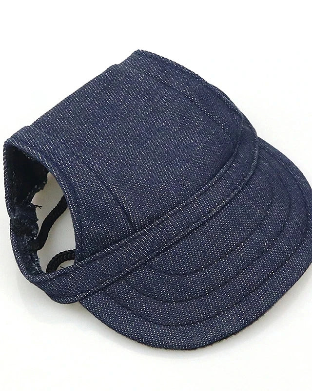 Casquette d'Été pour Petit Chien – Motifs Variés avec Trous pour Oreilles