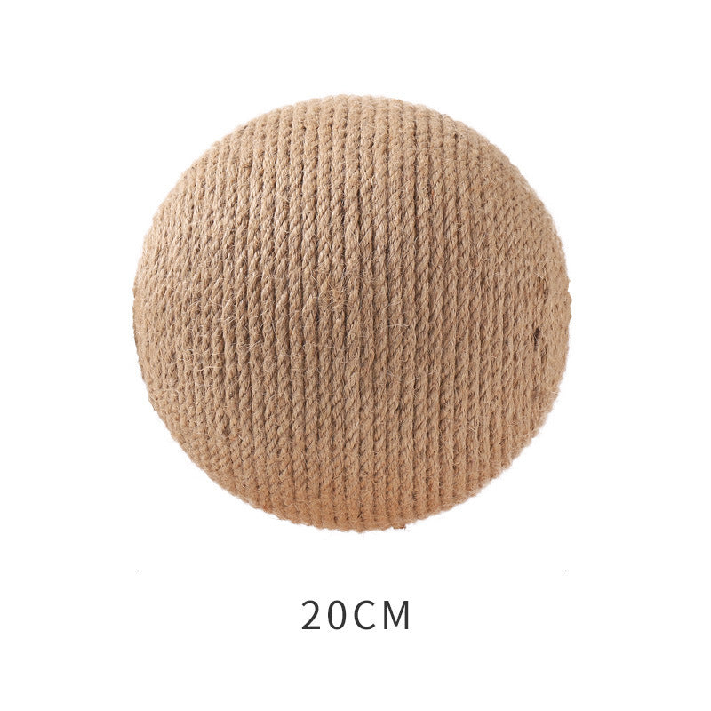 Griffoir Boule en Sisal pour Chats – Jouet Durable et Design